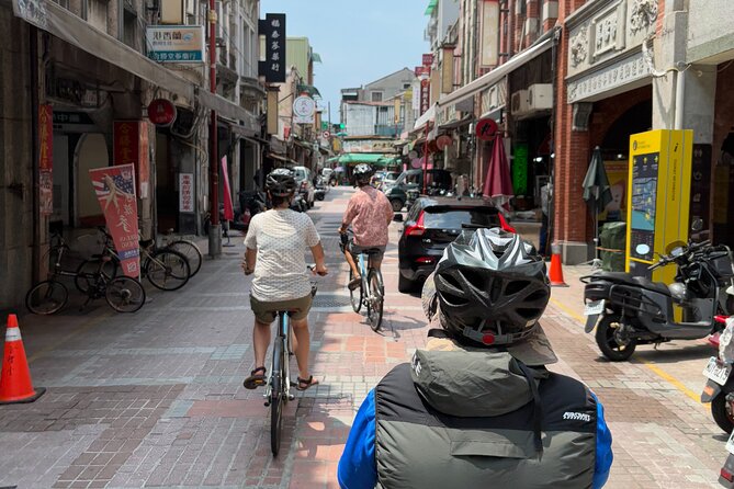 4 Hour Afternoon Cycling City Tour North with Snack - River air at Dadaocheng Pier Plaza