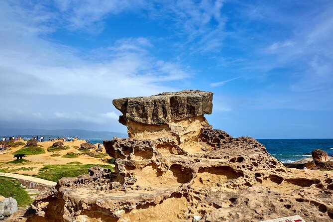 [Private] Yehliu, Jiufen & Shifen from Taipei with Pickup - Yehliu Geopark: strange rocks beside the sea