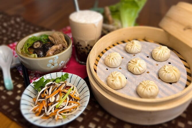 Taiwanese Cooking Class with Traditional Market Tour - Returning to the studio for three Taiwanese dishes