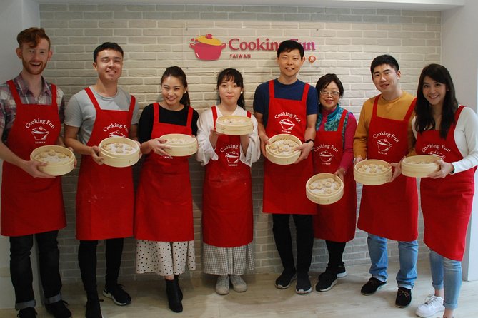 Xiao Long Bao, Chicken vermicelli with mushroom and sesame oil, Tofu strips salad, Bubble milk tea. Taiwan Traditional Delicacies Experience-A (Taipei Cooking Class) - A morning inside a clean, welcoming kitchen