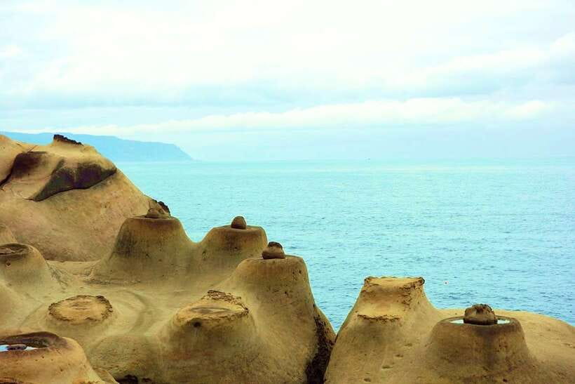 Yehliu Geopark Admission Ticket - Ice Cream Rock, Ginger Rock, and Candle Rock